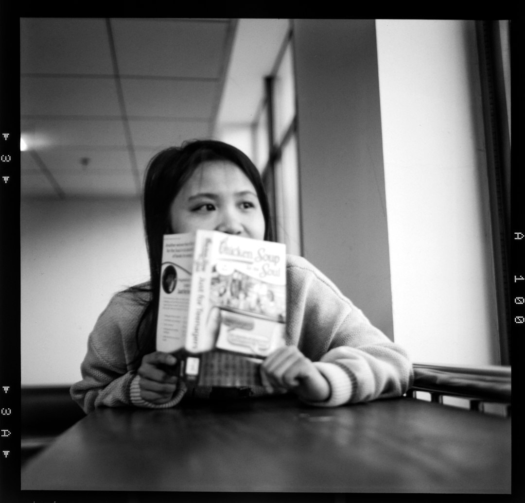 Professional woman journalist portrait